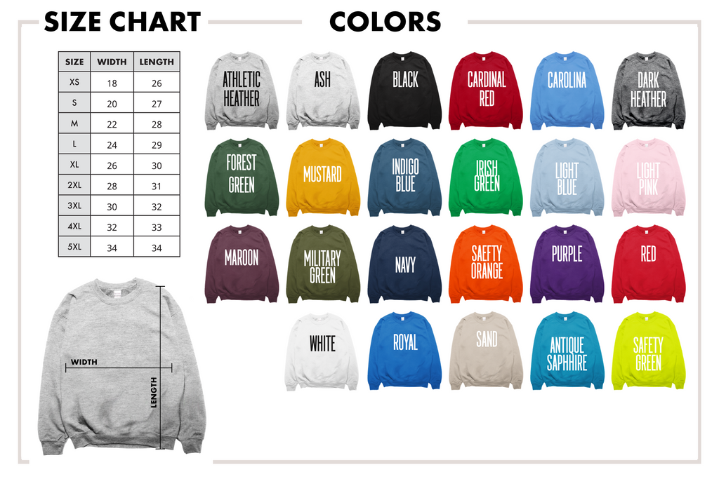 Heavy Blend Crewneck Sweatshirt