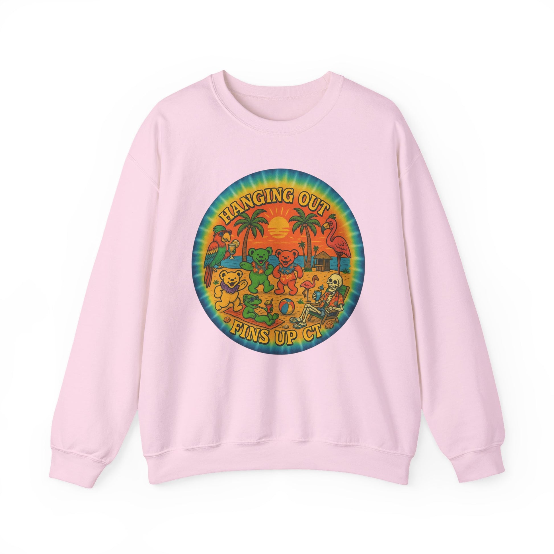 Fins up ct  Crewneck Sweatshirt - Jimmy Buffet Style