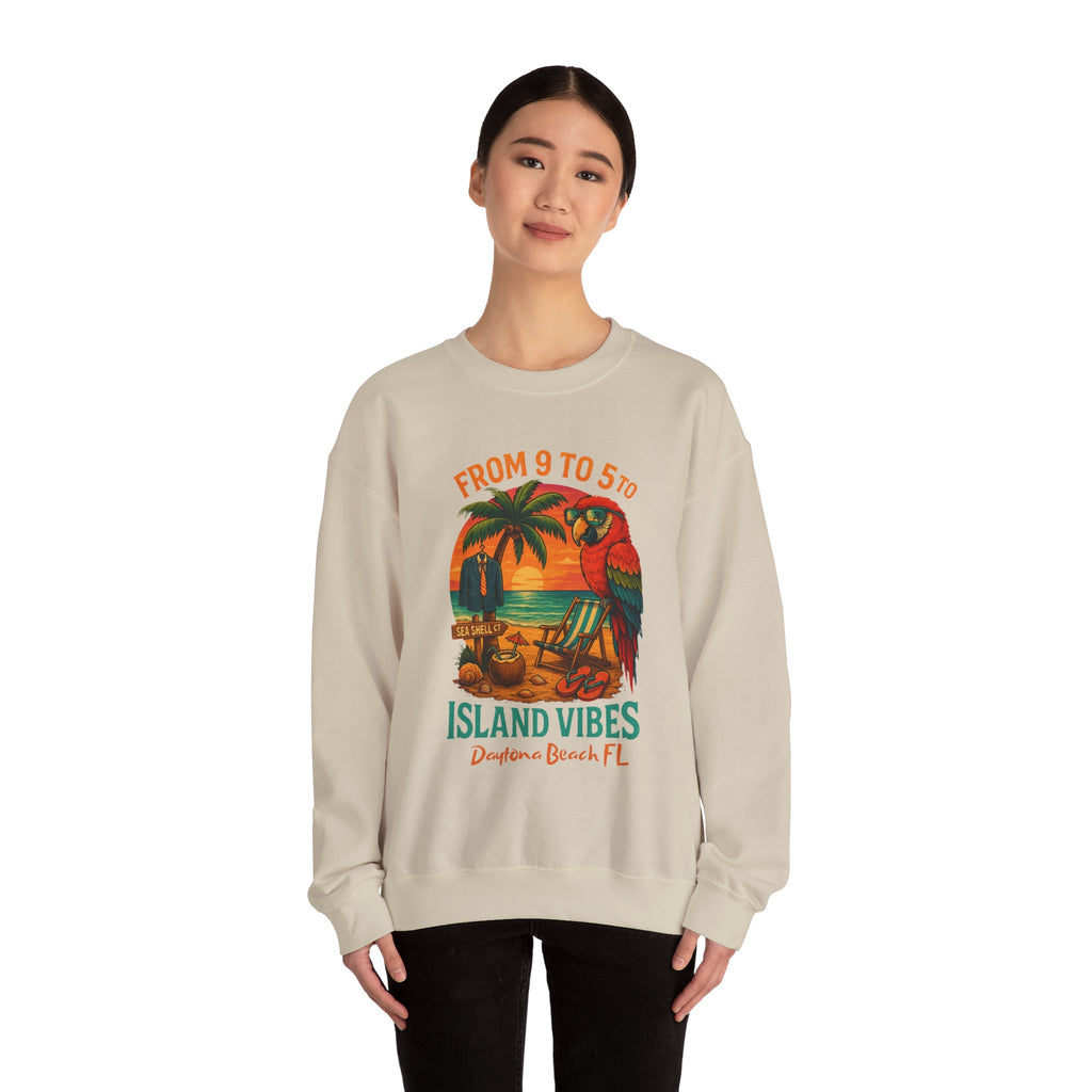 Sea Shell Ct  Crewneck Sweatshirt - Jimmy Buffet Style