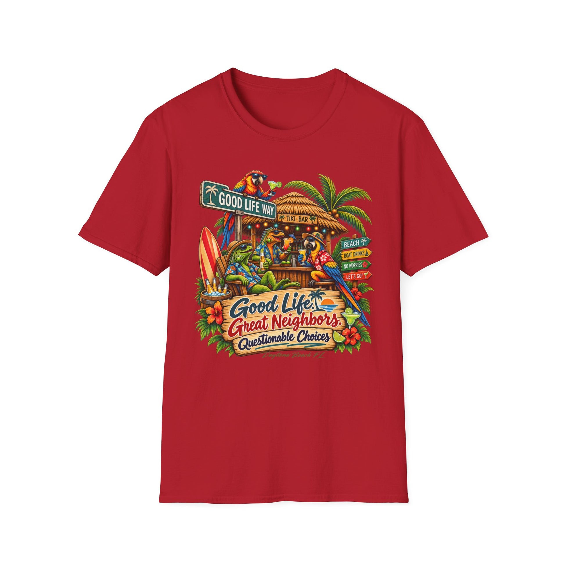 Good Life Way T-Shirt — Tropical Tiki Bar Beach Shirt