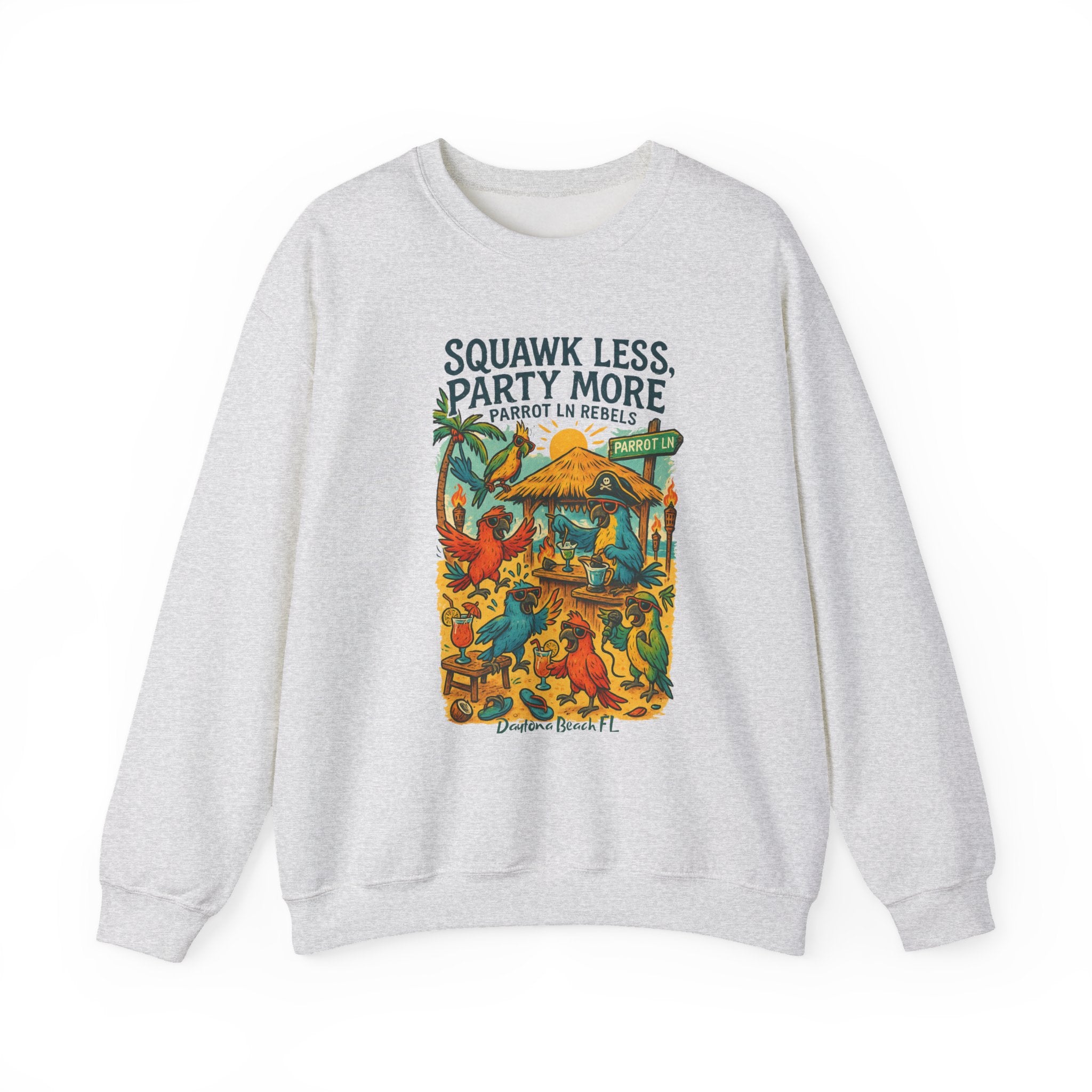 Parrot Ln   Crewneck Sweatshirt - Jimmy Buffet Style