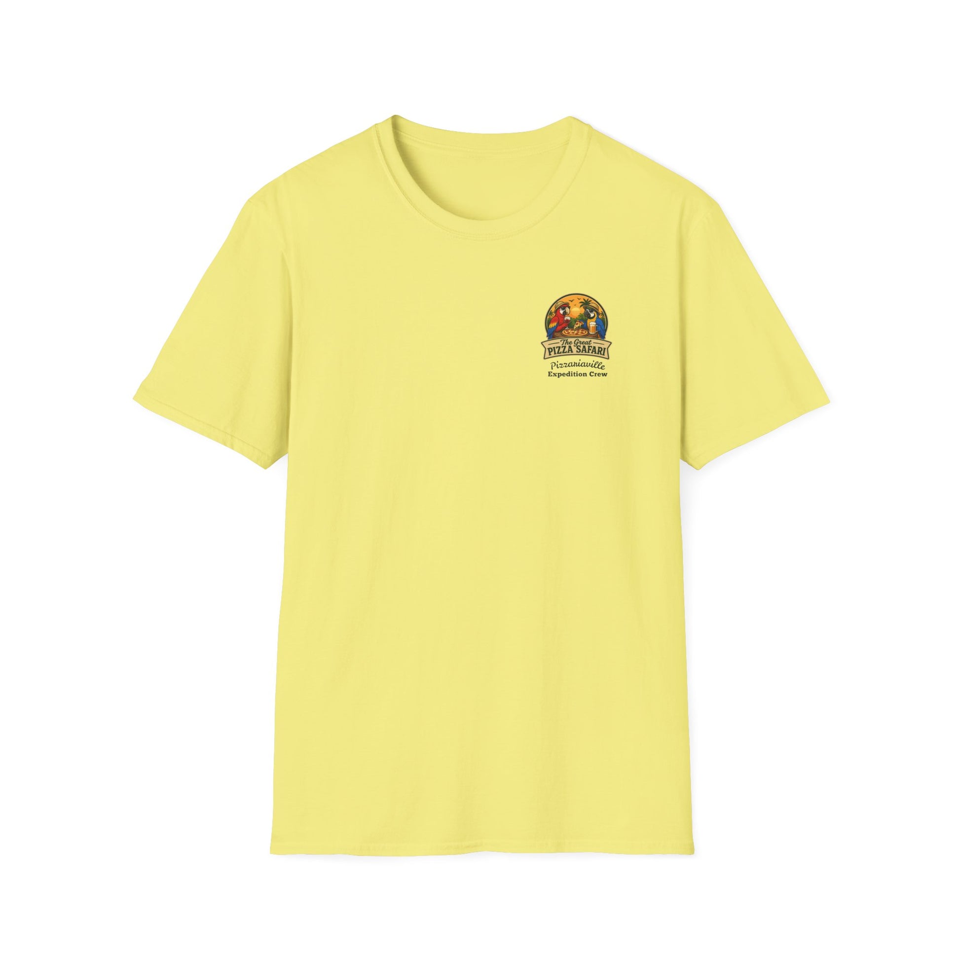 T‑Shirt — "Pizza Safari" Retro Pizzeria Expedition Crew Graphic Tee