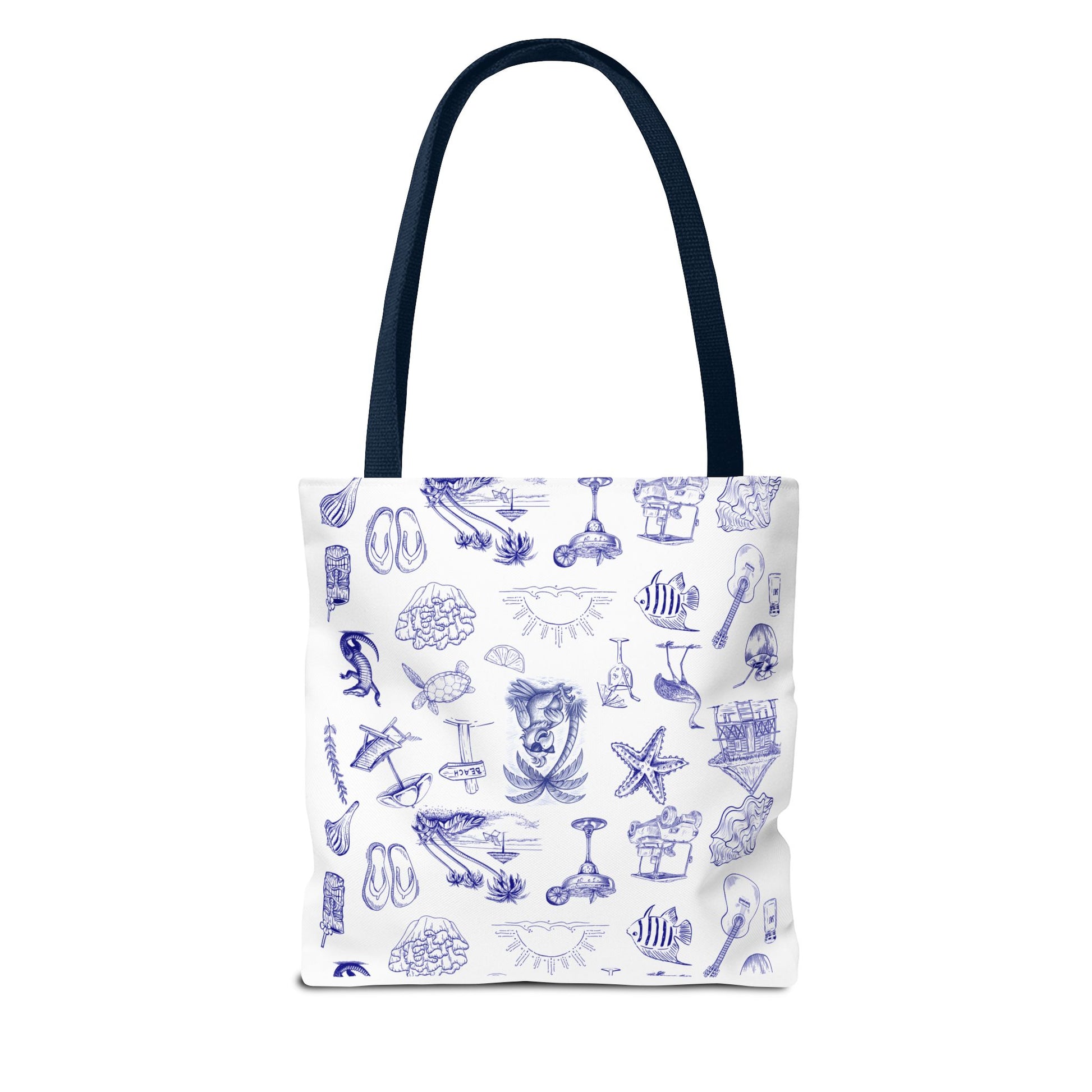 Beach-Themed Tote Bag, Vacation Essentials