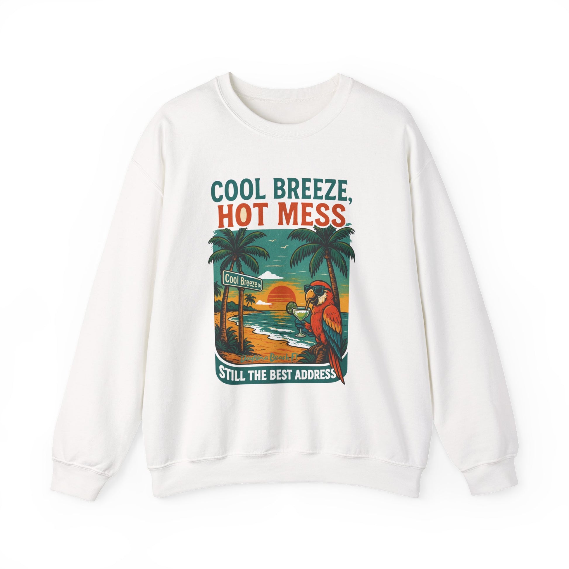 Cool Breeze dr  Crewneck Sweatshirt - Jimmy Buffet Style