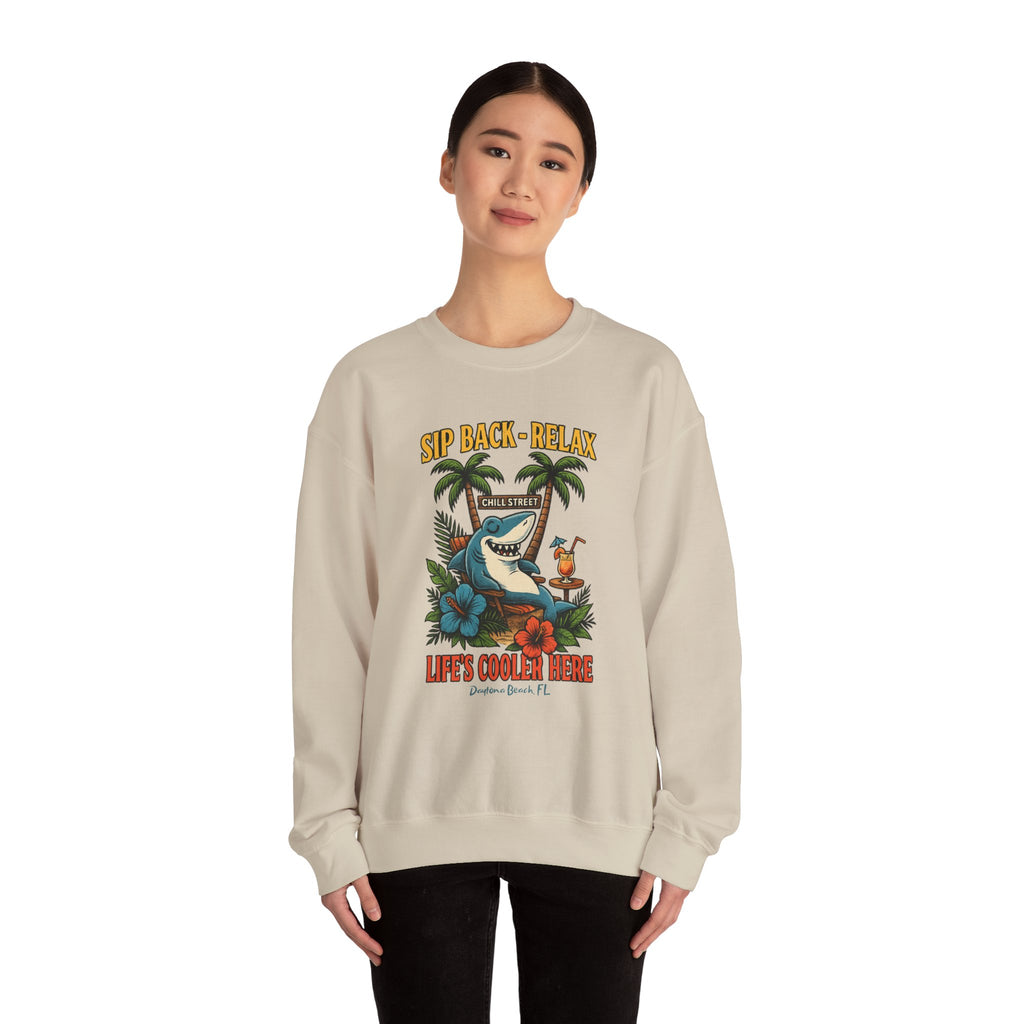 Chill st  Crewneck Sweatshirt -