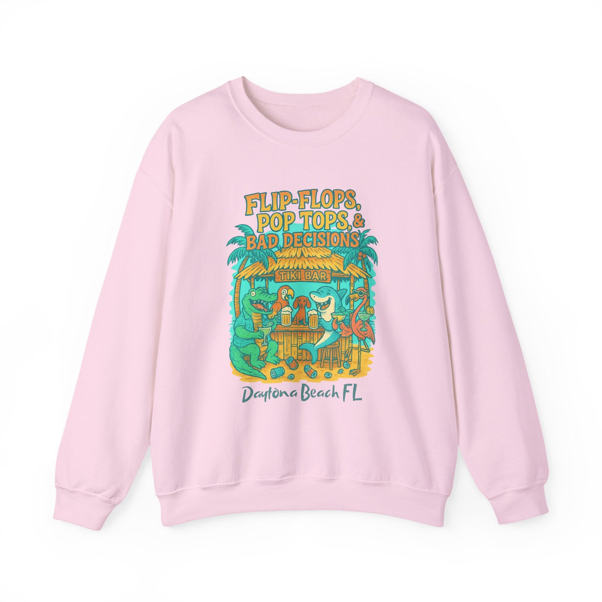 Pop Top Ln Crewneck Sweatshirt - Jimmy Buffet Style