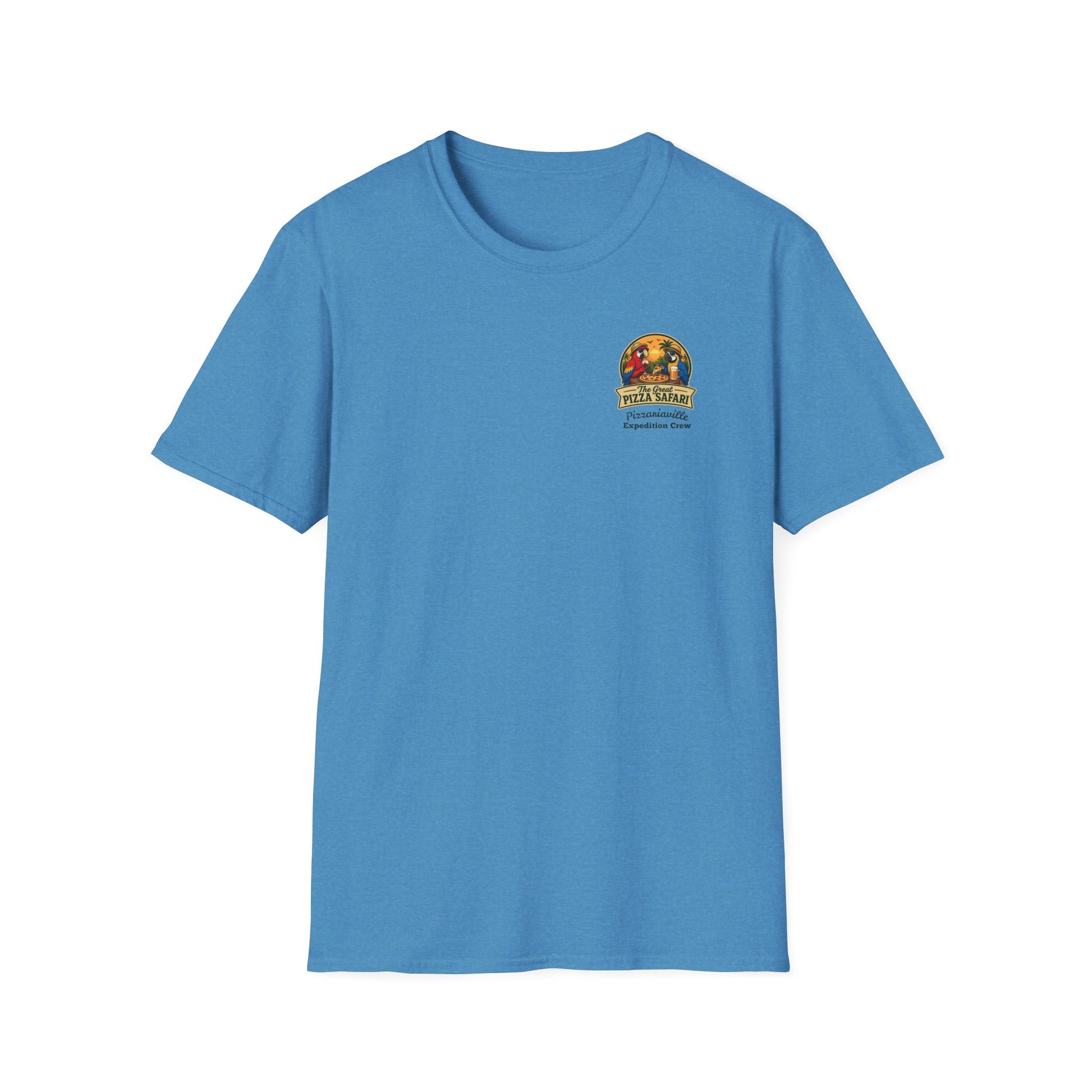T‑Shirt — "Pizza Safari" Retro Pizzeria Expedition Crew Graphic Tee