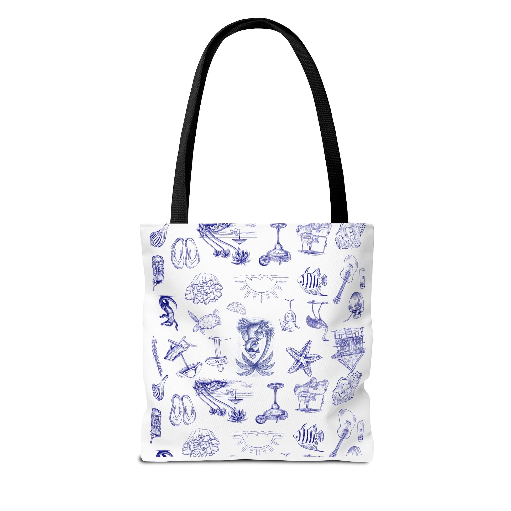 Beach-Themed Tote Bag, Vacation Essentials