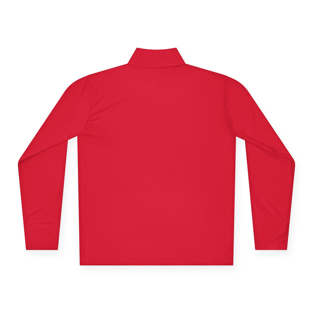 Quarter-Zip Pullover — The Great Pizza Safari Logo Pullover