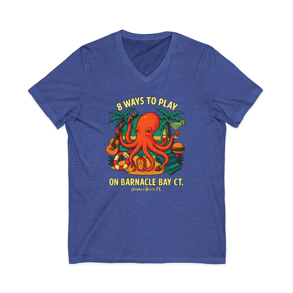 V Neck Barnacle Bay Ct. Graphic comfort colors