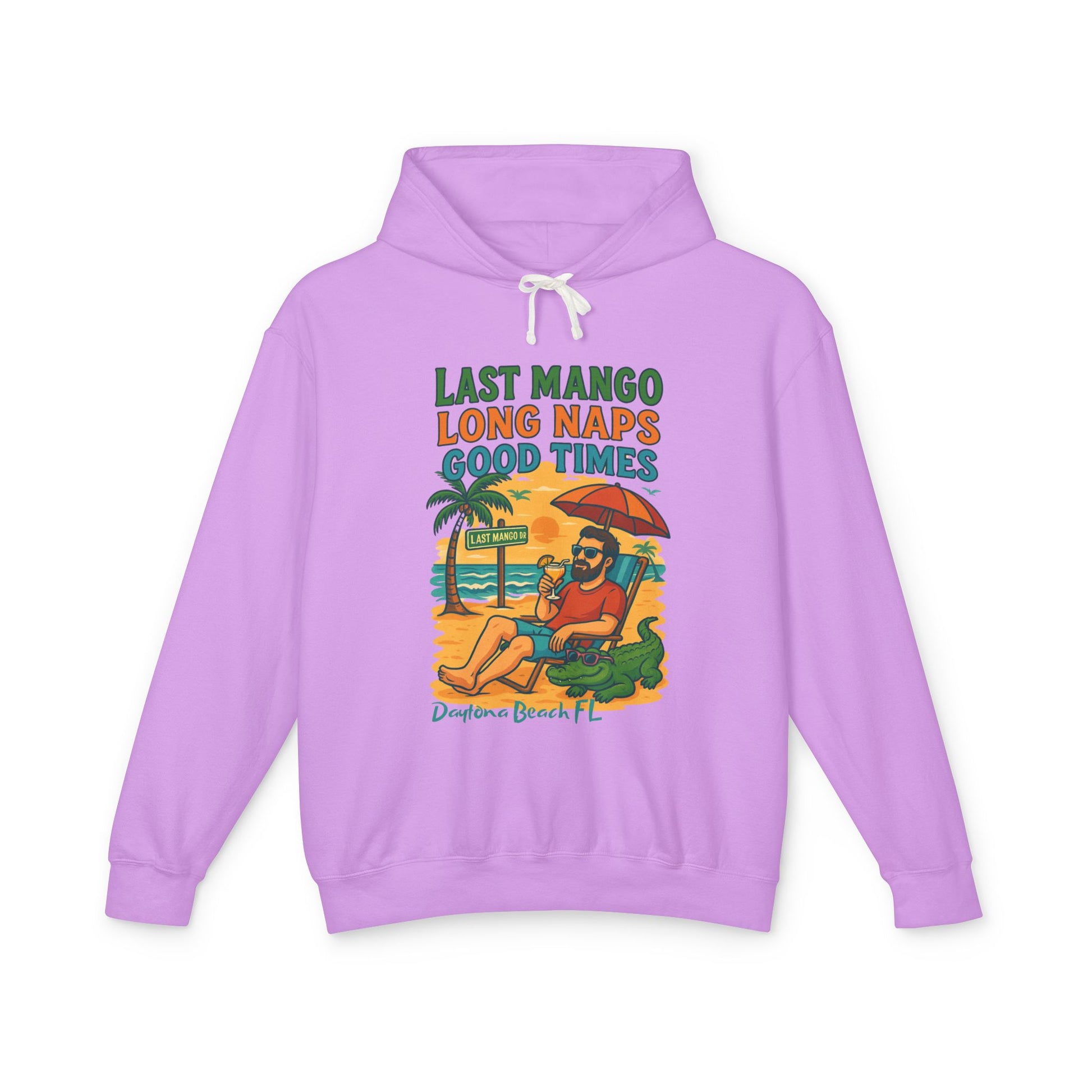 Last Mango dr  Lightweight Comfort Colors Hoodie - Jimmy Buffet Style