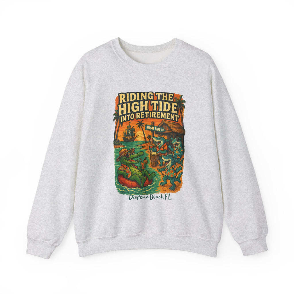 High Tide Ln Crewneck Sweatshirt - Jimmy Buffet Style