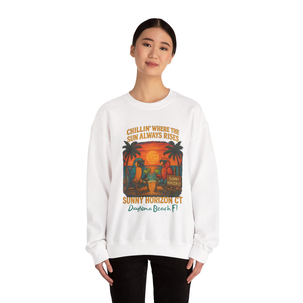 Sunny Horizon ct  Crewneck Sweatshirt - Jimmy Buffet Style