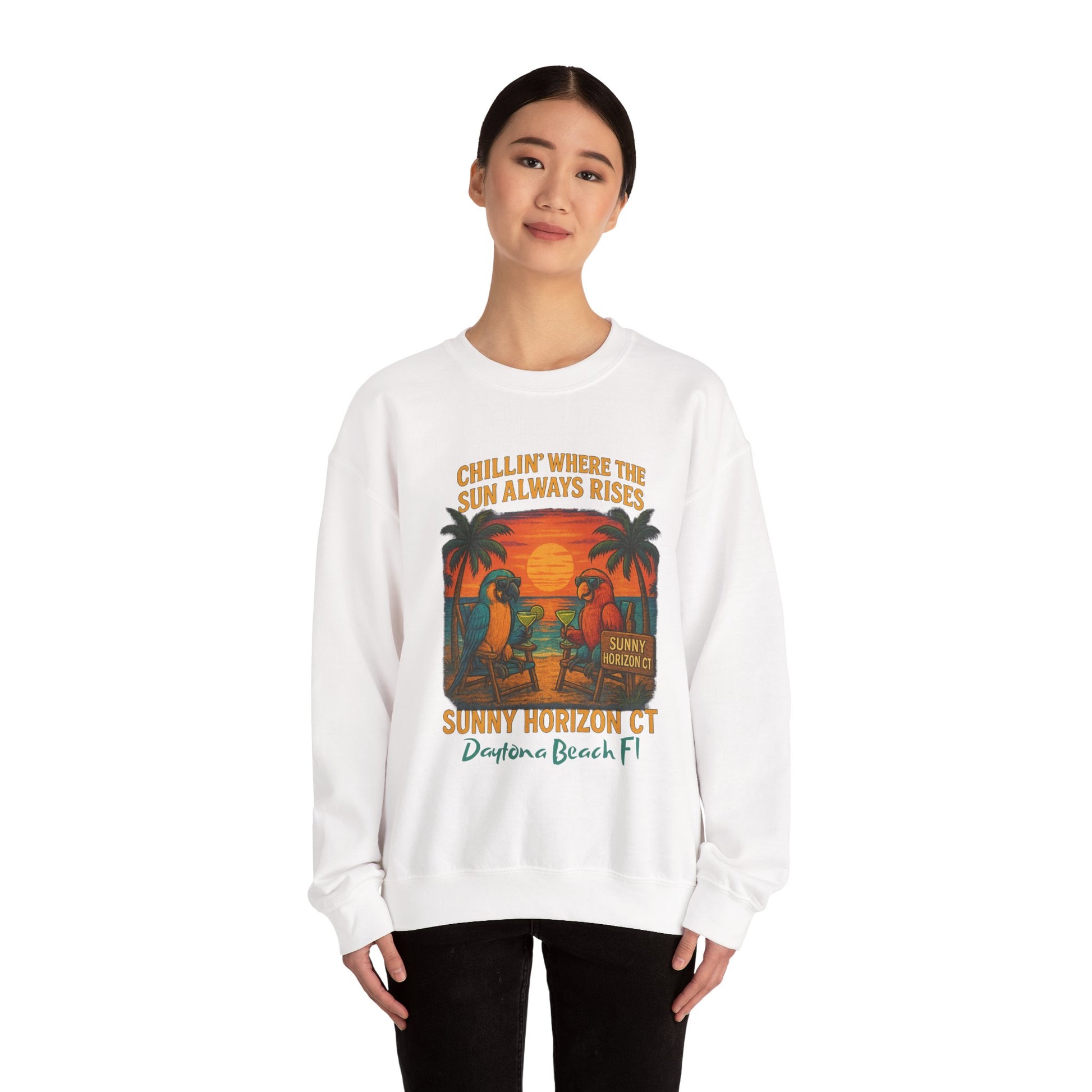 Sunny Horizon ct  Crewneck Sweatshirt - Jimmy Buffet Style
