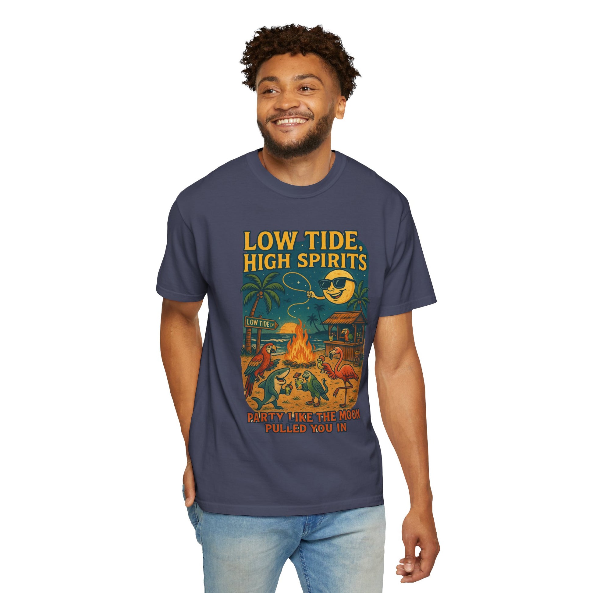 Low Tide Ln T shirt  Comfort colors 1717