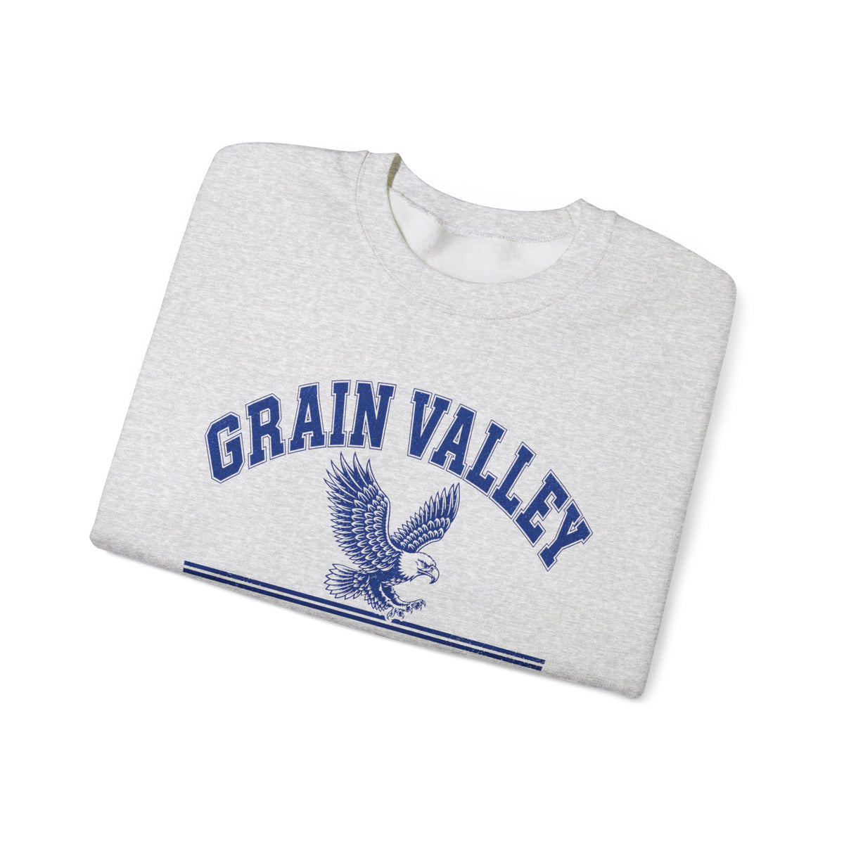 Grain Valley Eagles Crewneck Sweatshirt — Class of '86 Vintage School Spirit