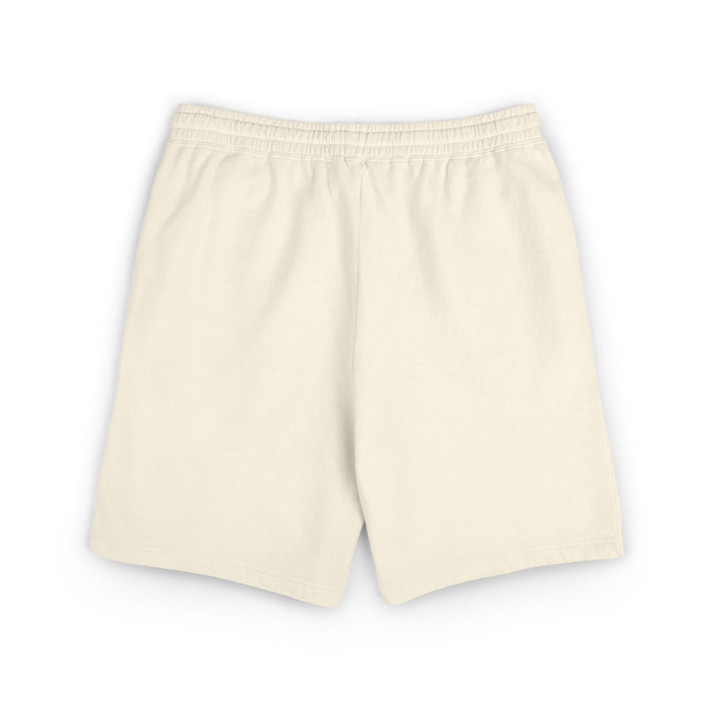 Unisex  Lightweight Garment-Dyed Fleece Sweat Shorts with Retro Pizza Safari Logo