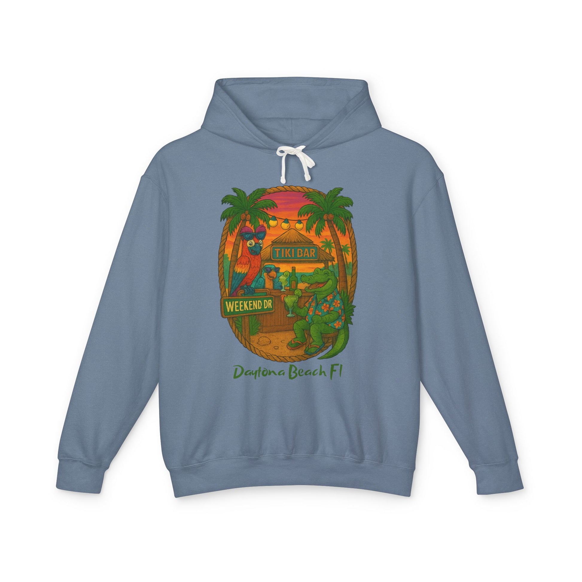 Weekend Dr   Lightweight Comfort Colors Hoodie - Jimmy Buffet Style