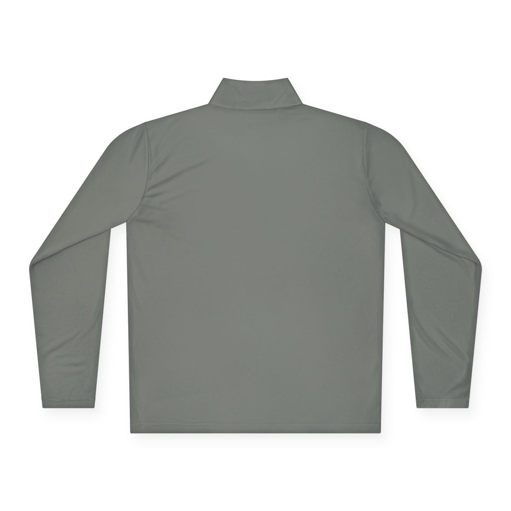 Quarter-Zip Pullover — The Great Pizza Safari Logo Pullover