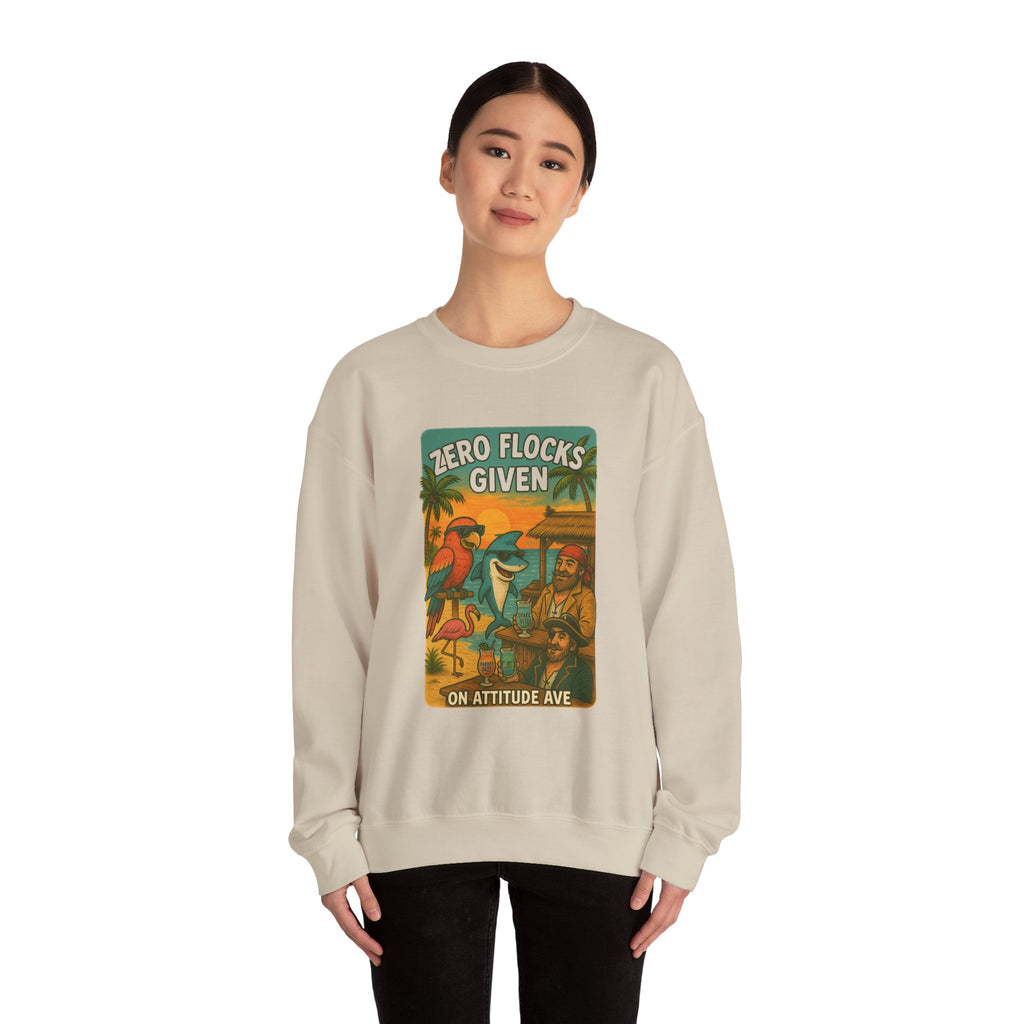 Attitude dr Crewneck Sweatshirt - Jimmy Buffet Style