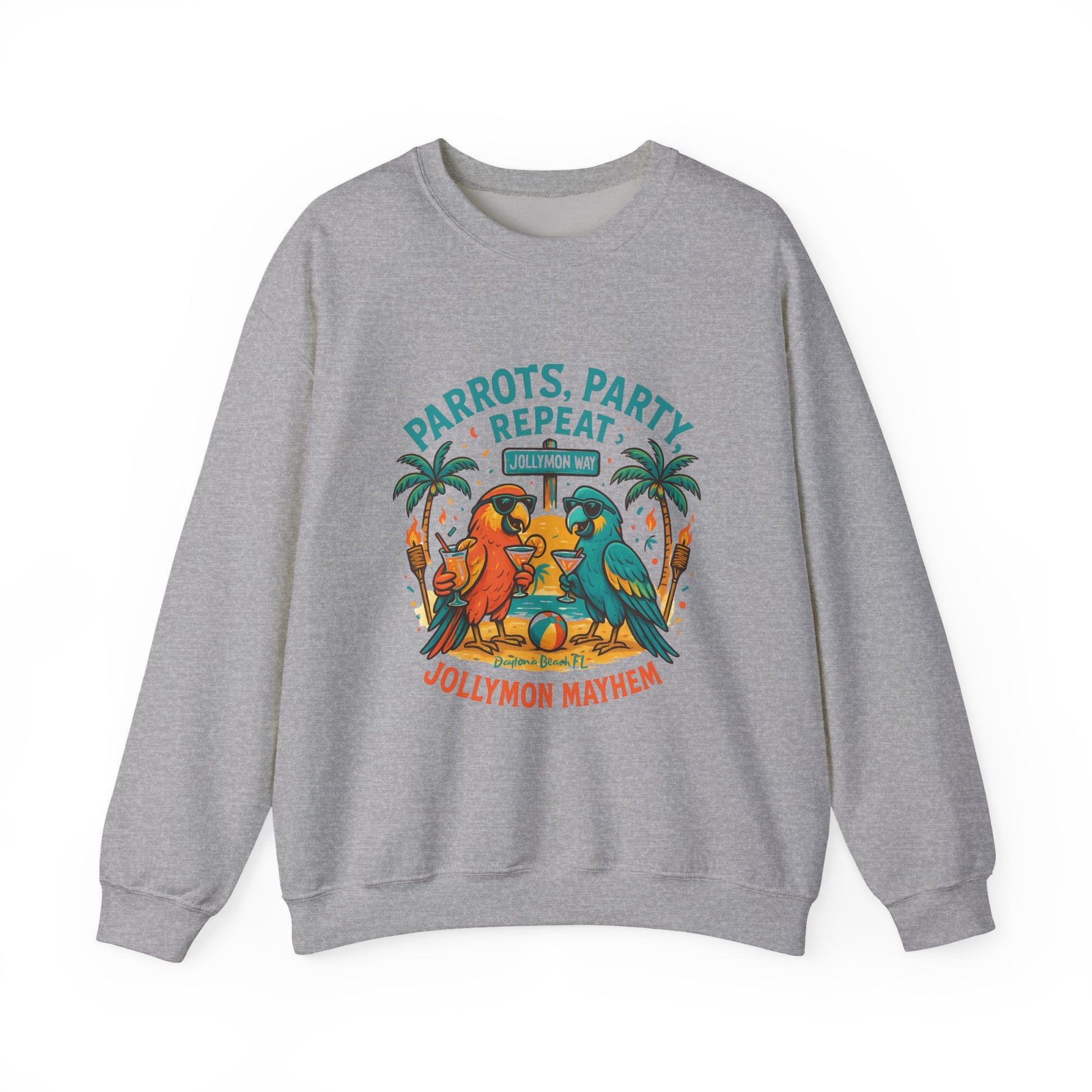 Jollymon Way   Crewneck Sweatshirt - Jimmy Buffet Style