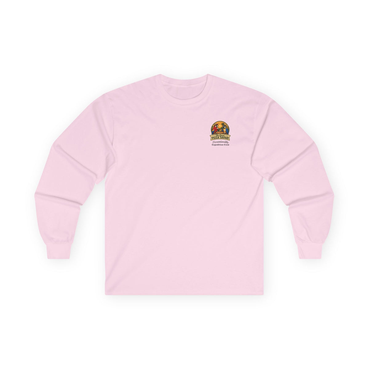 Long Sleeve Tee — The Great Pizza Safari Graphic Shirt