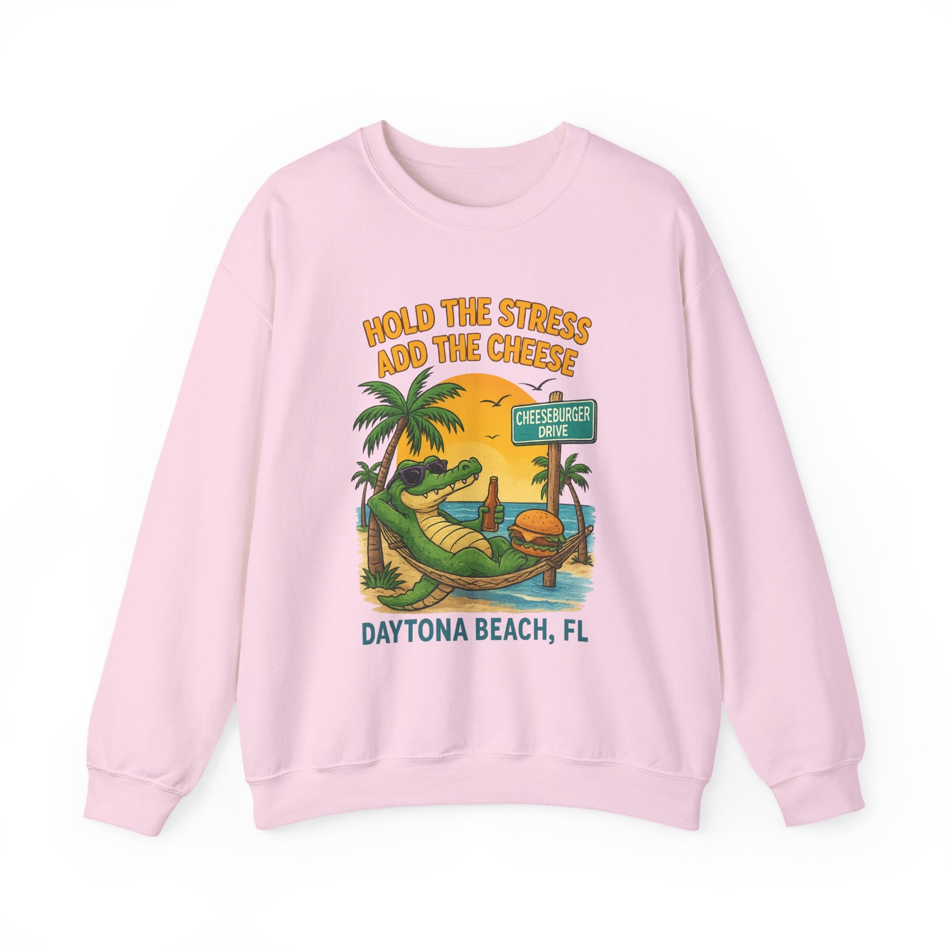Cheeseburger dr Crewneck Sweatshirt - Jimmy Buffet Style