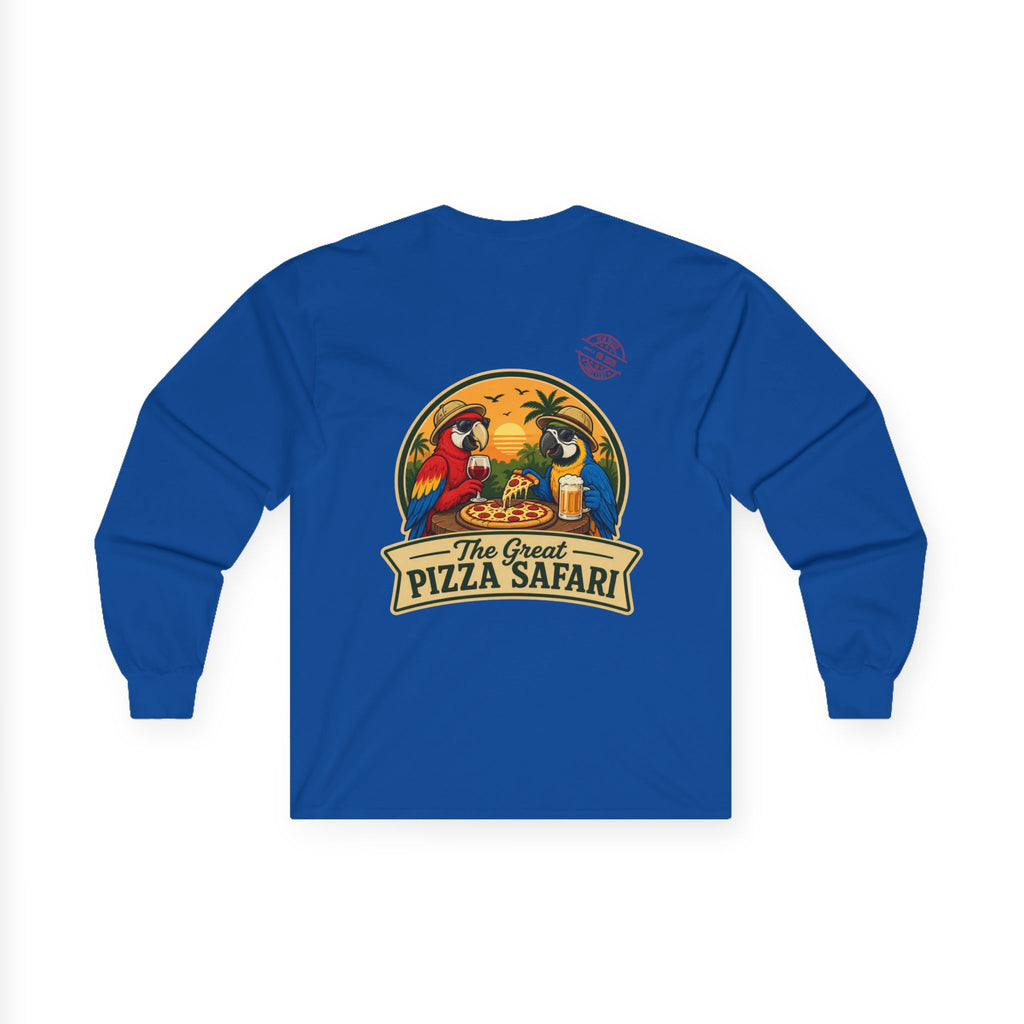 Long Sleeve Tee — The Great Pizza Safari Graphic Shirt
