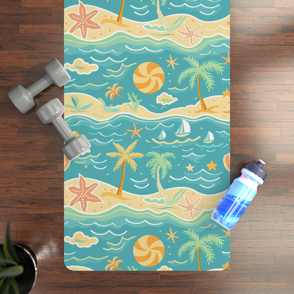 Rubber Yoga Mat | Non-Slip Exercise Mat