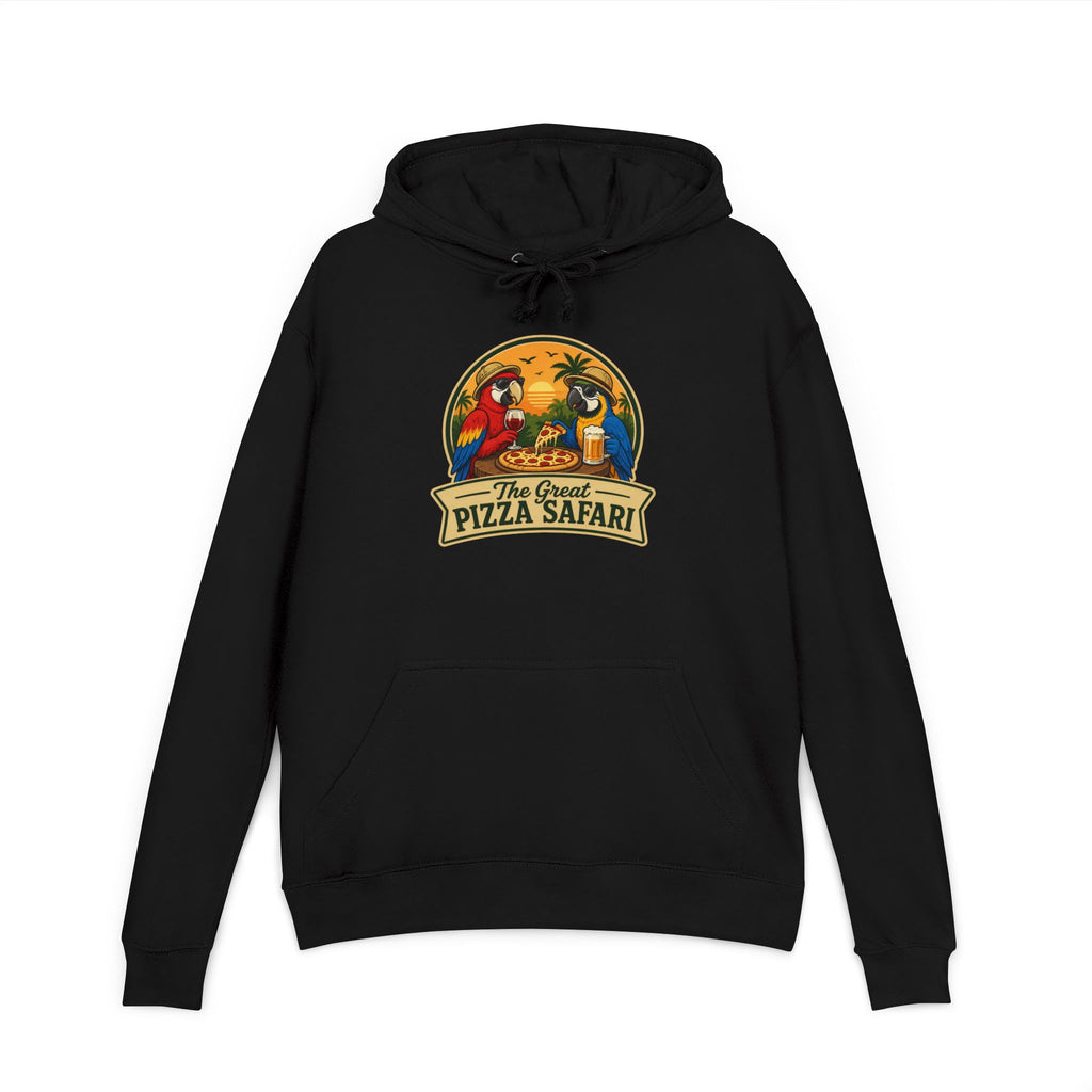 Pizza Safari Hoodie — The Great Pizza Safari Graphic Pullover