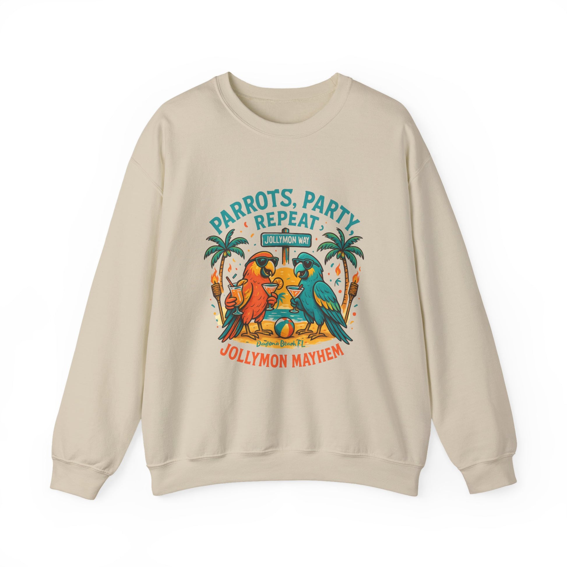 Jollymon Way   Crewneck Sweatshirt - Jimmy Buffet Style