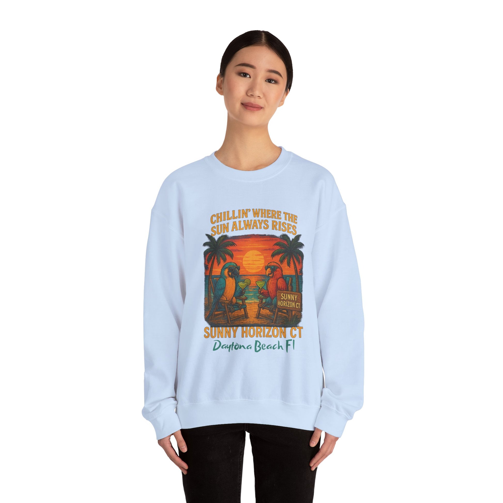 Sunny Horizon ct  Crewneck Sweatshirt - Jimmy Buffet Style