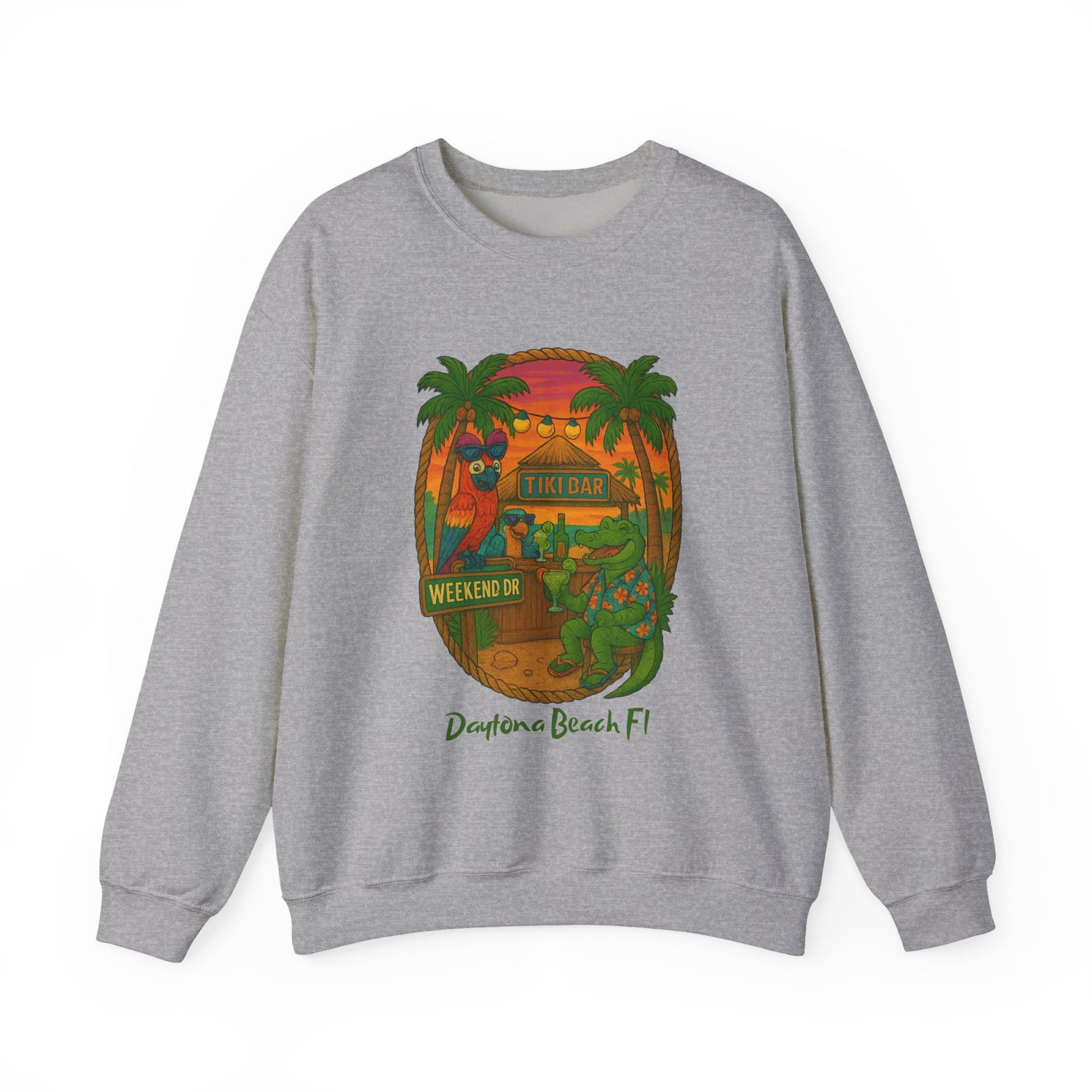 Weekend Dr  Crewneck Sweatshirt - Jimmy Buffet Style