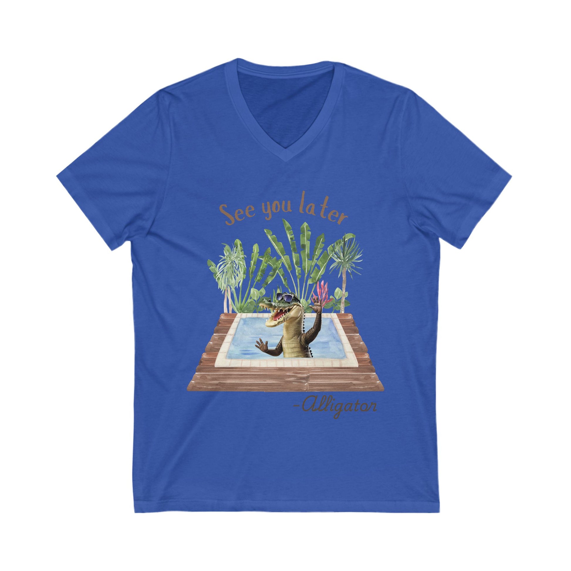 Short Sleeve V-Neck Tee