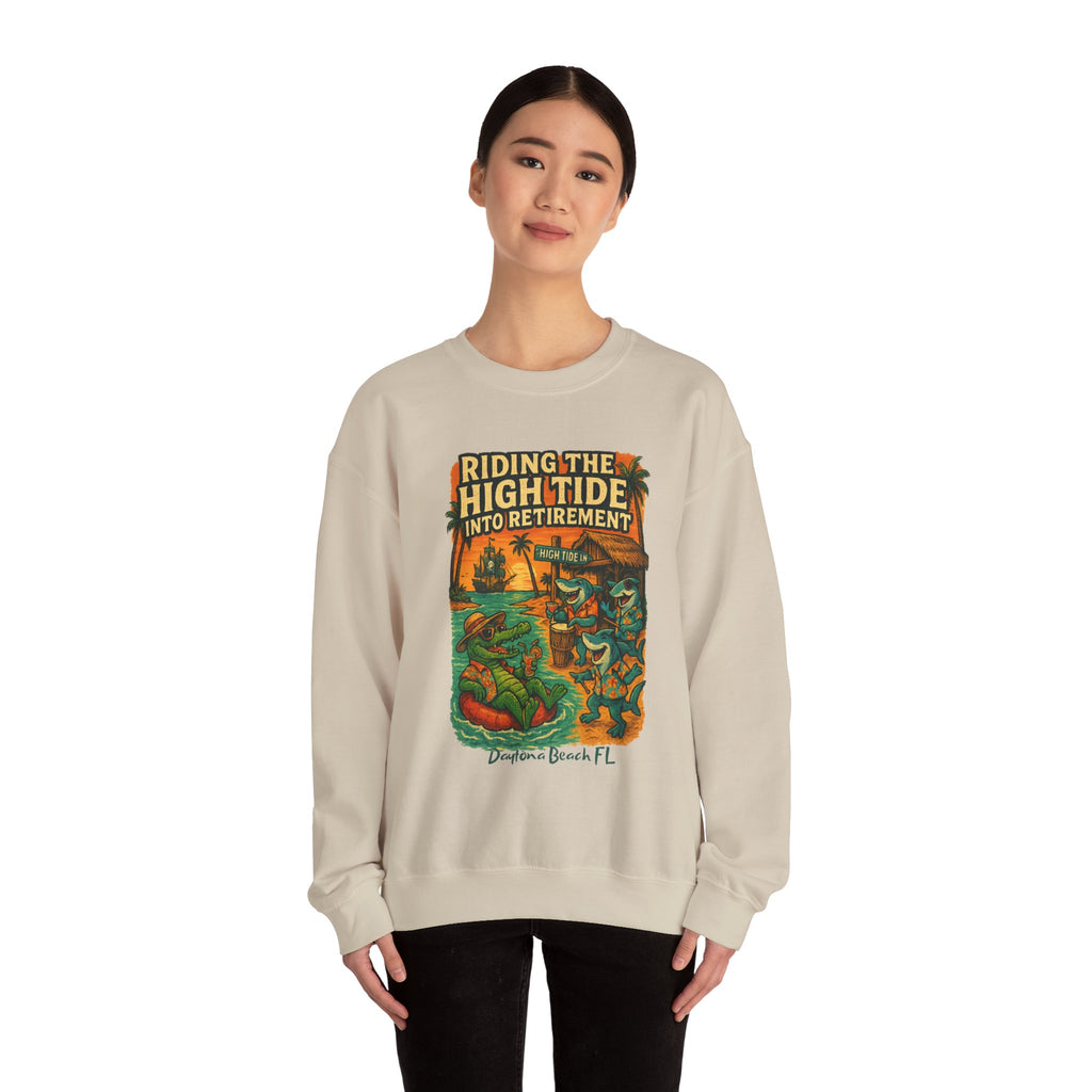High Tide Ln Crewneck Sweatshirt - Jimmy Buffet Style