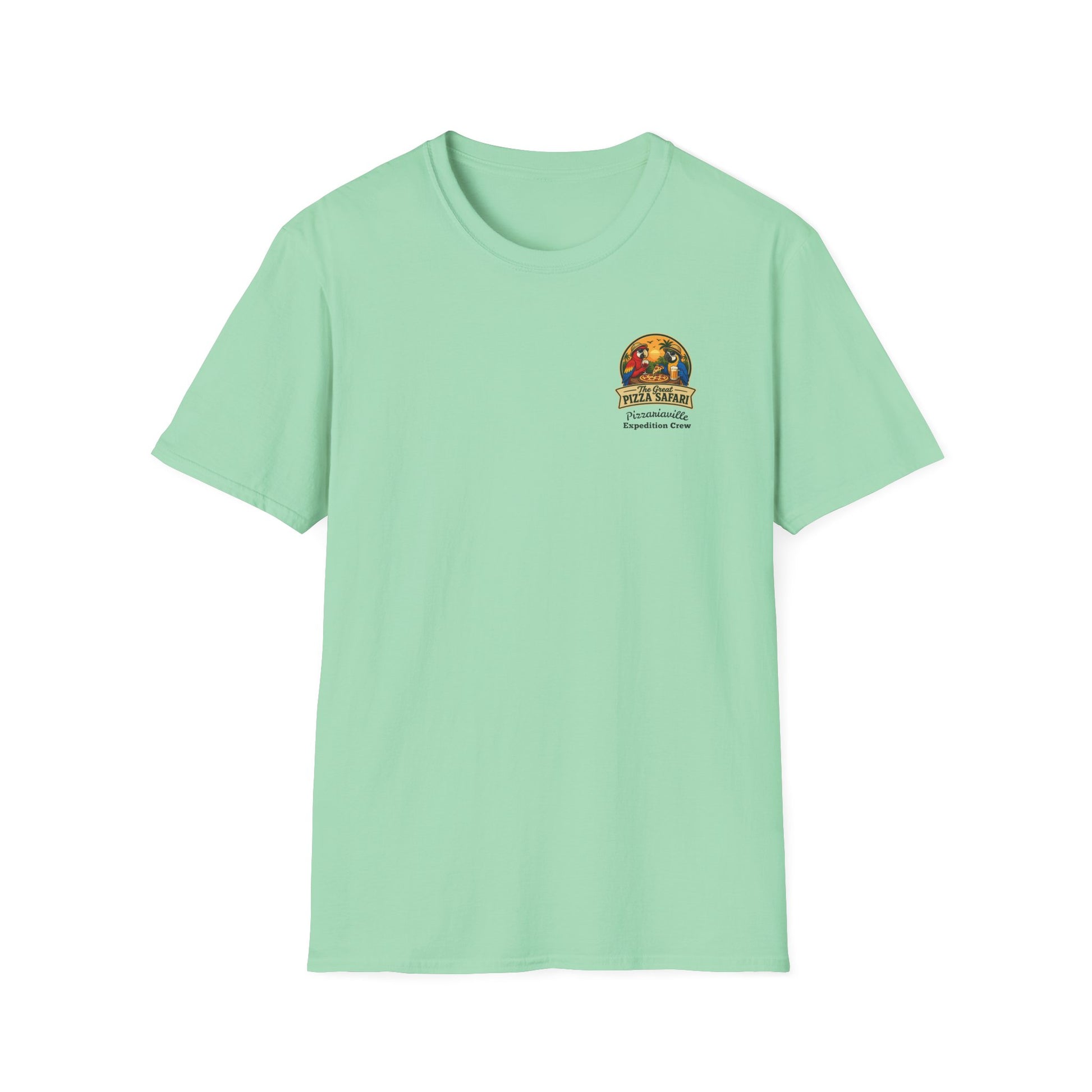 T‑Shirt — "Pizza Safari" Retro Pizzeria Expedition Crew Graphic Tee