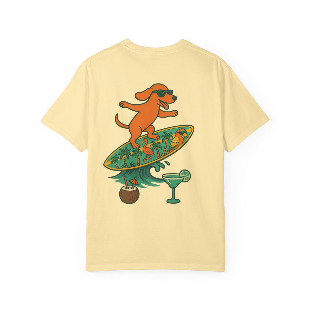 Dachshund Surfing  dog T-Shirt