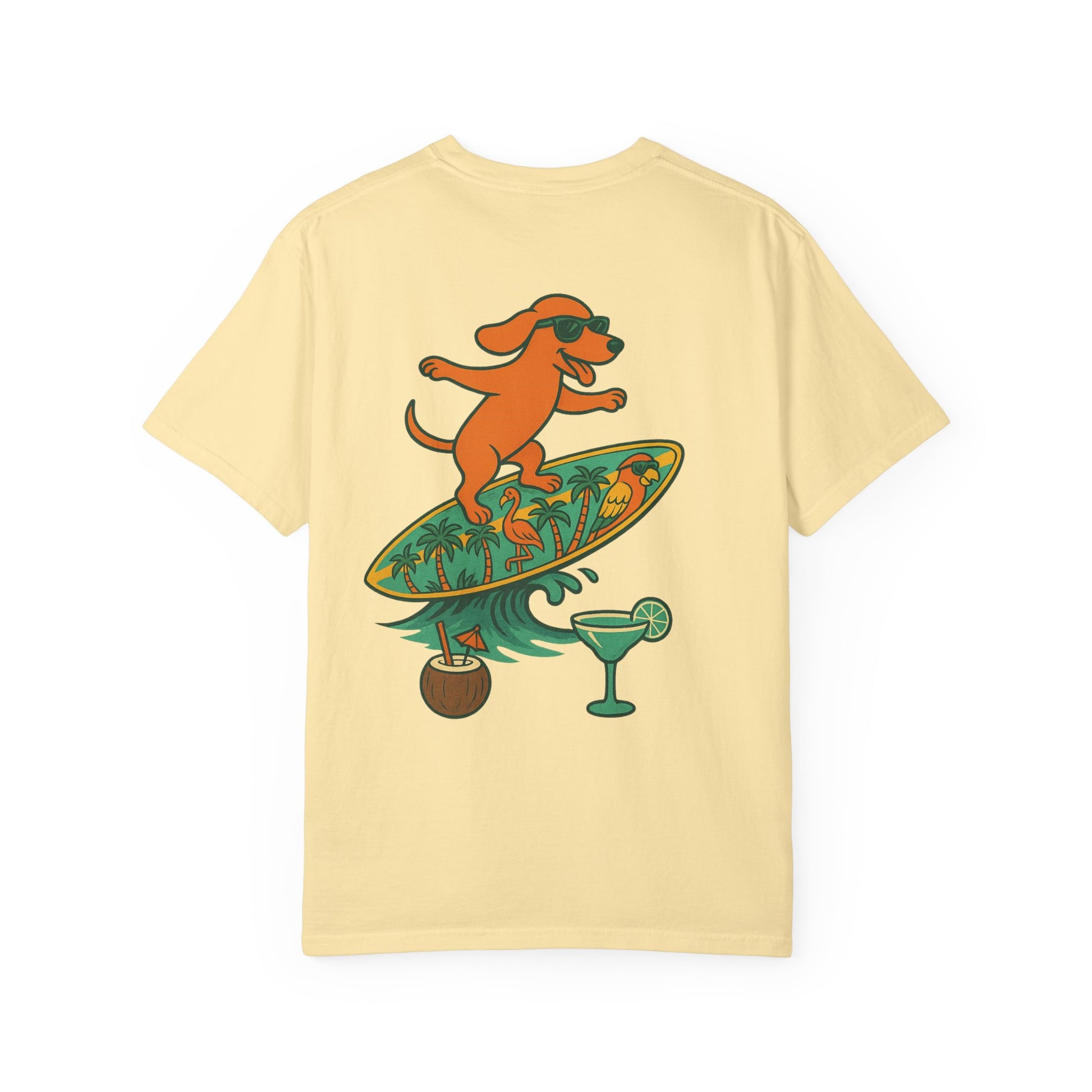 Dachshund Surfing  dog T-Shirt