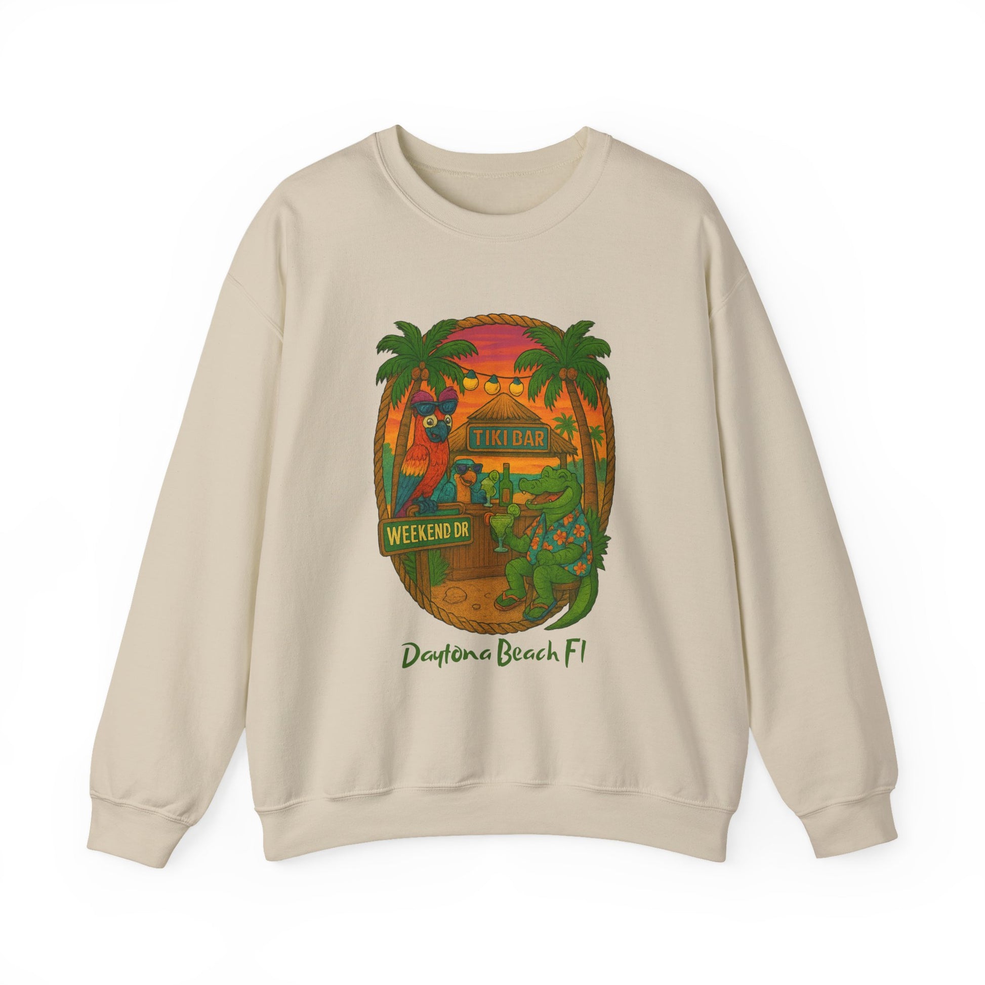 Weekend Dr  Crewneck Sweatshirt - Jimmy Buffet Style