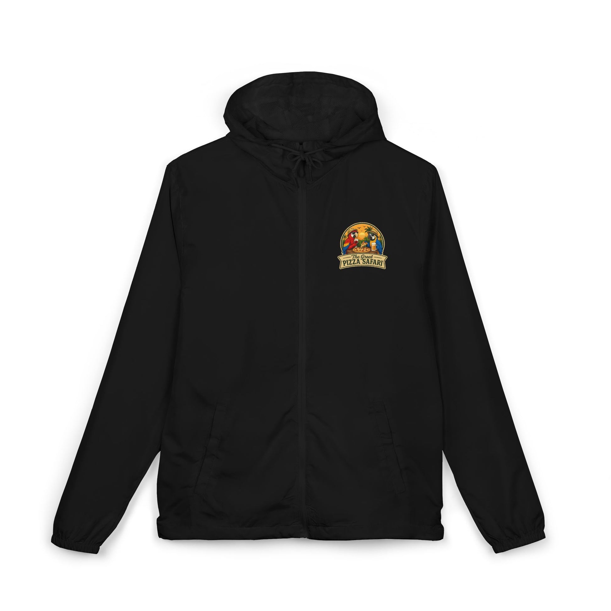 Vintage Camper Windbreaker Jacket – Pizzariaville graphic