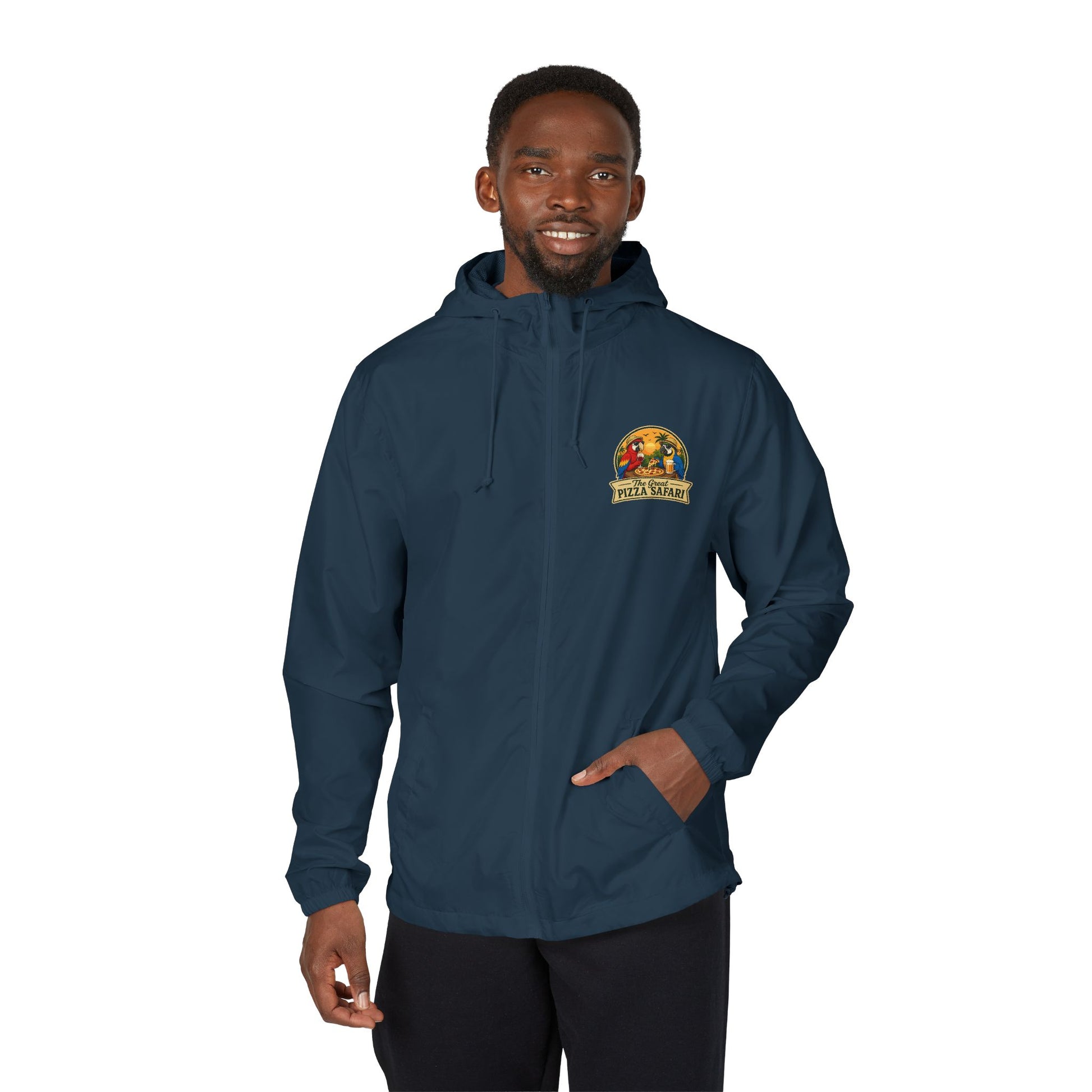Vintage Camper Windbreaker Jacket – Pizzariaville graphic