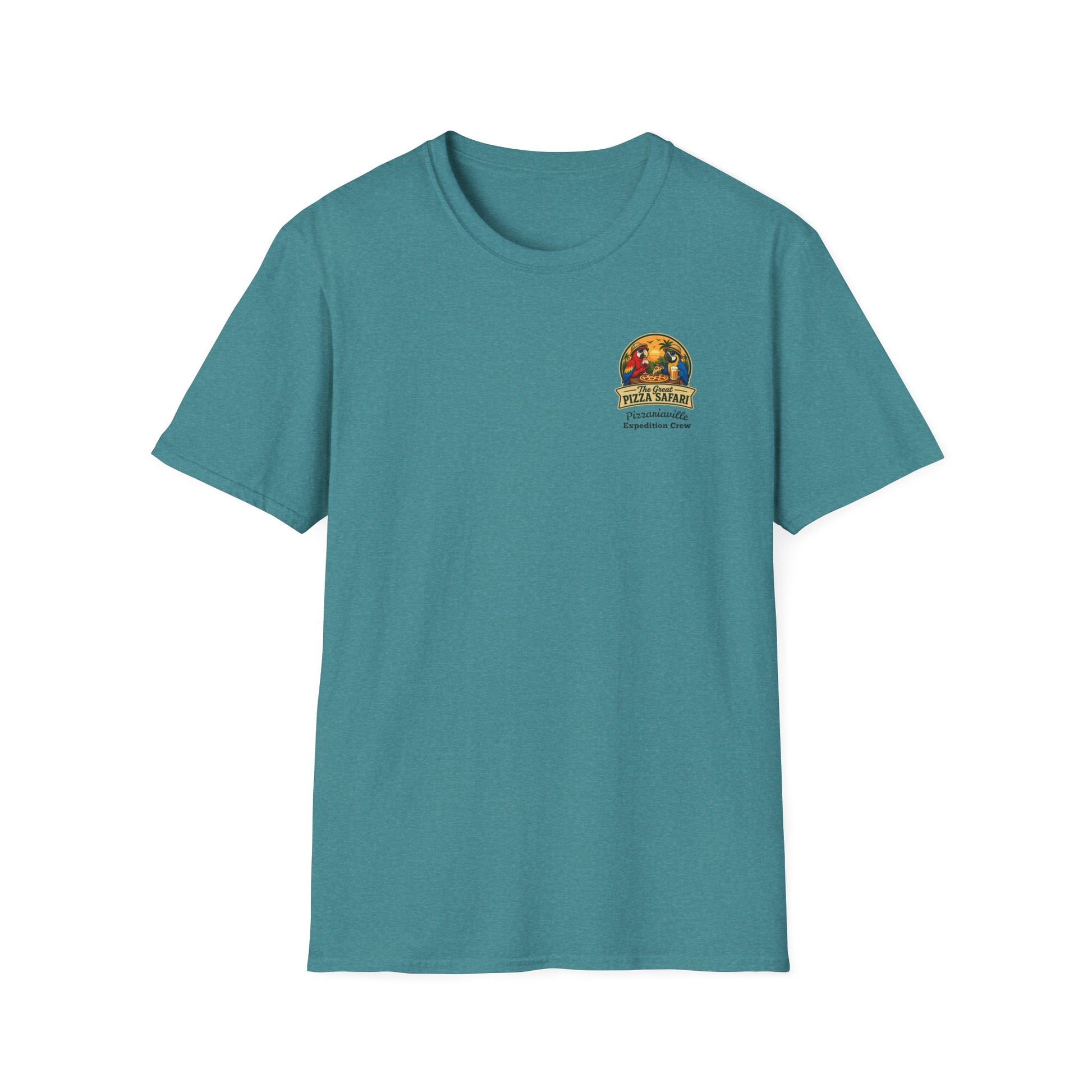 T‑Shirt — "Pizza Safari" Retro Pizzeria Expedition Crew Graphic Tee