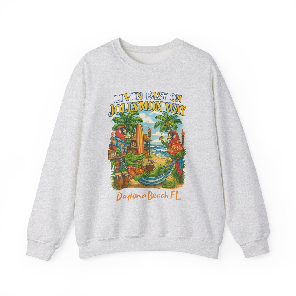 Jollymon Way   Crewneck Sweatshirt - Jimmy Buffet Style