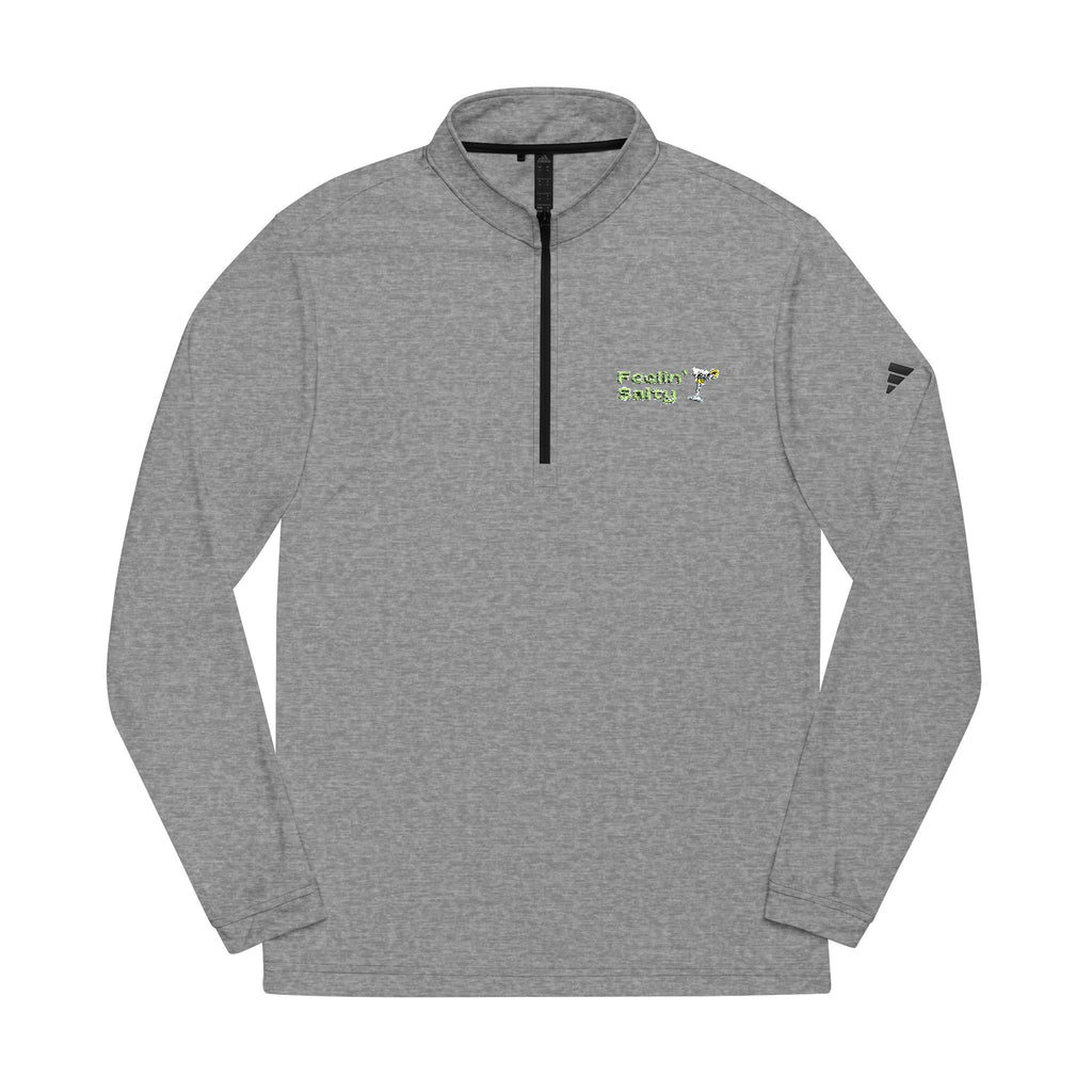 Adidas® Quarter-Zip Pullover with Custom Embroidery,