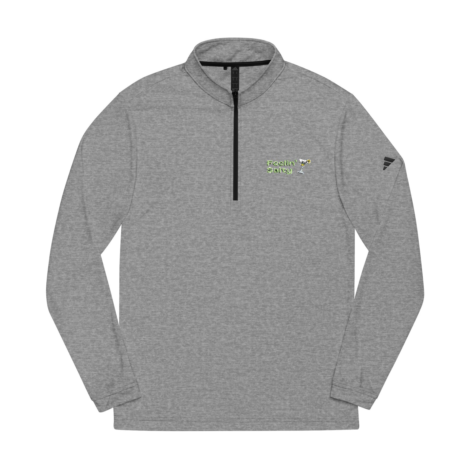 Adidas® Quarter-Zip Pullover with Custom Embroidery,