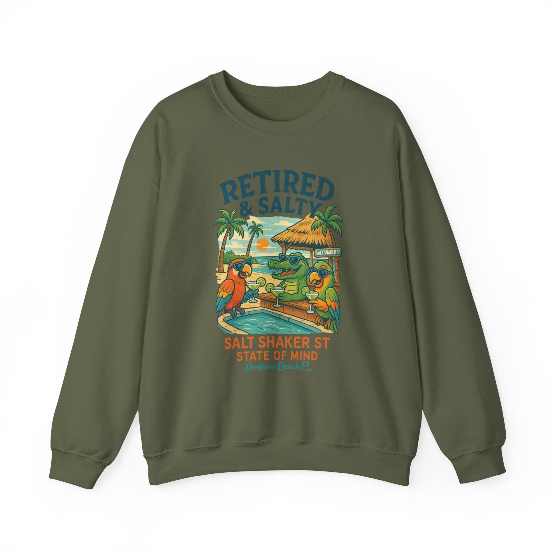 Salt Shaker st  Crewneck Sweatshirt - Jimmy Buffet Style