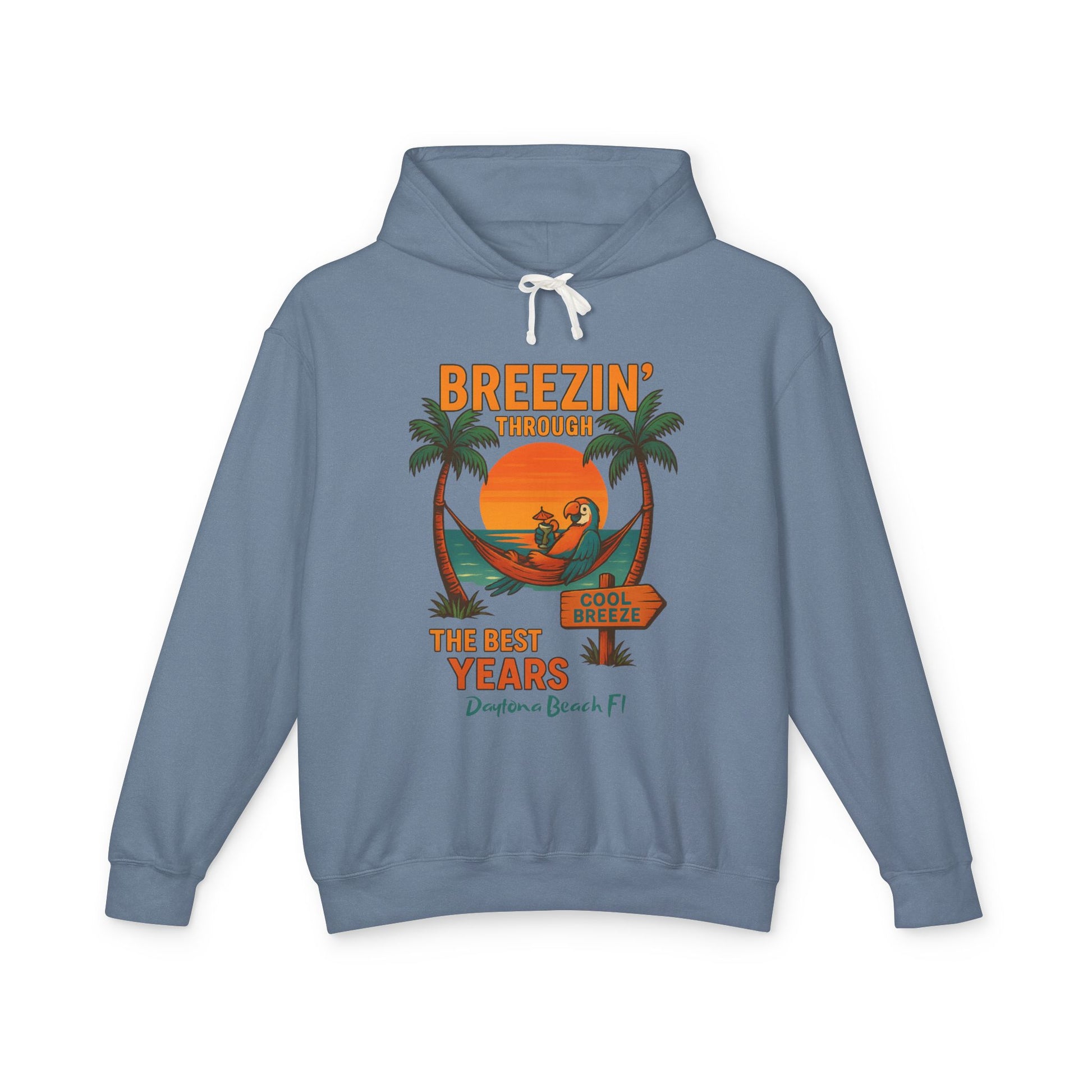 Cool Breeze dr  Lightweight Comfort Colors Hoodie - Jimmy Buffet Style