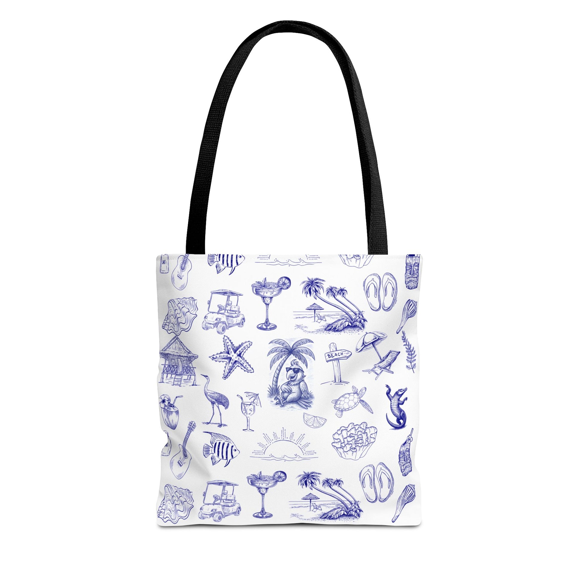 Beach-Themed Tote Bag, Vacation Essentials