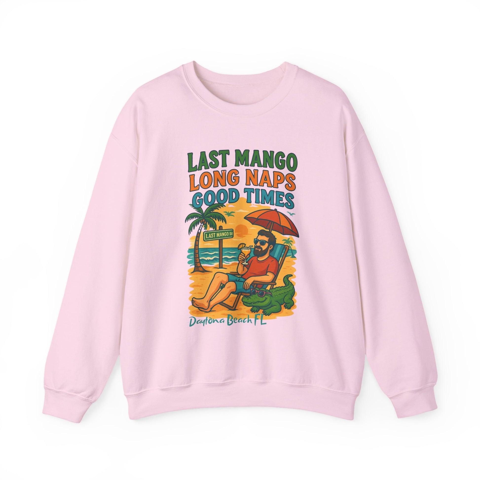 Last Mango Crewneck Sweatshirt - Jimmy Buffet Style
