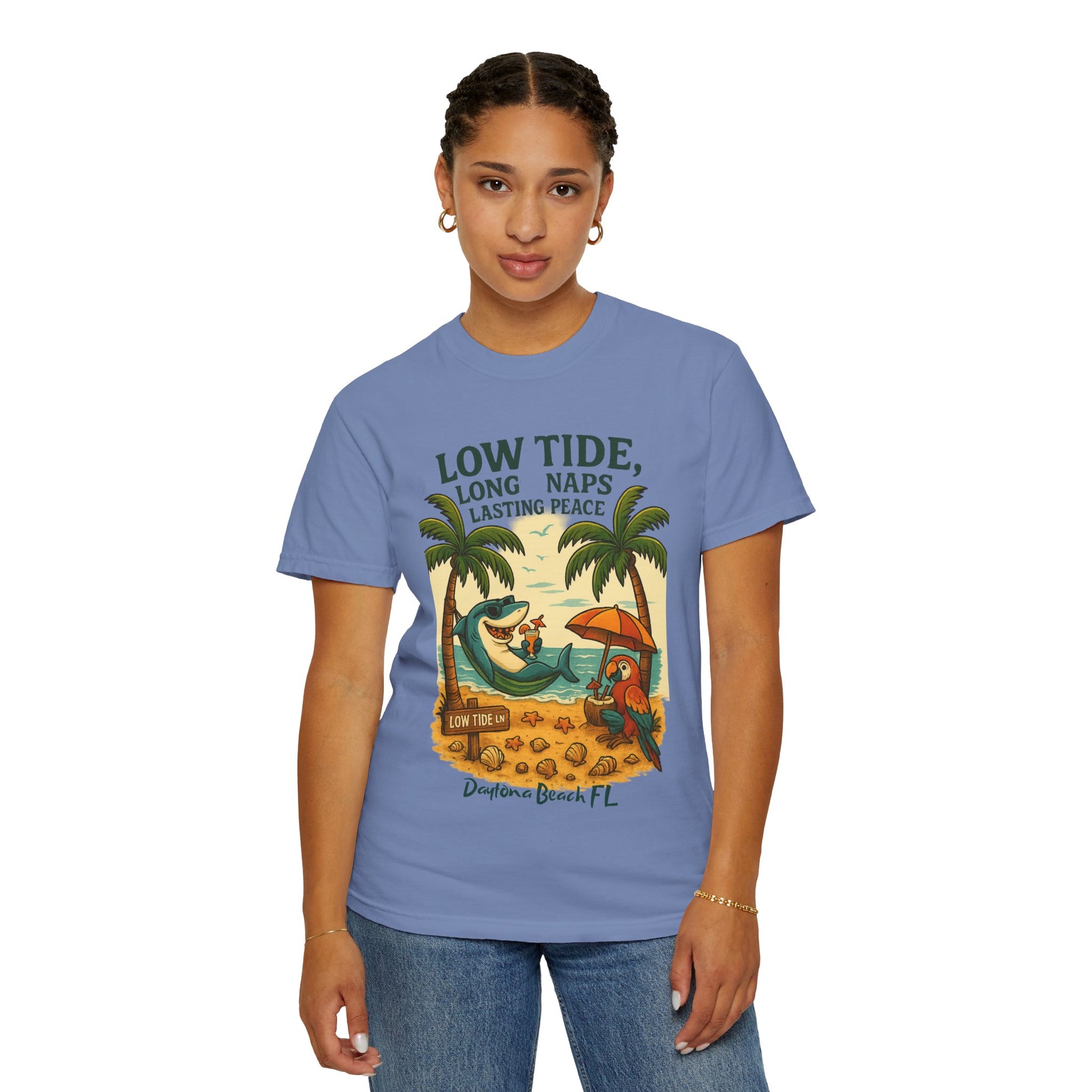 Low Tide Ln T shirt  Comfort colors 1717
